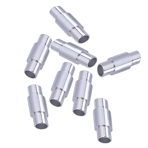 Aluminum Bearing Spacers 8-Pack for 6mm Axles - Silver