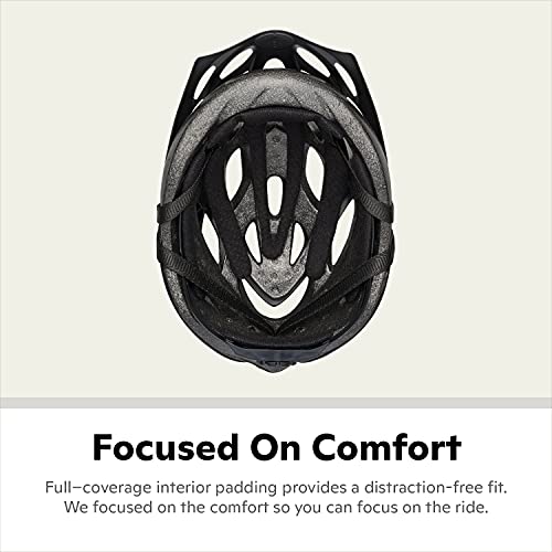 Adult Bike Helmet - Schwinn Thrasher, Carbon, Adjustable Fit