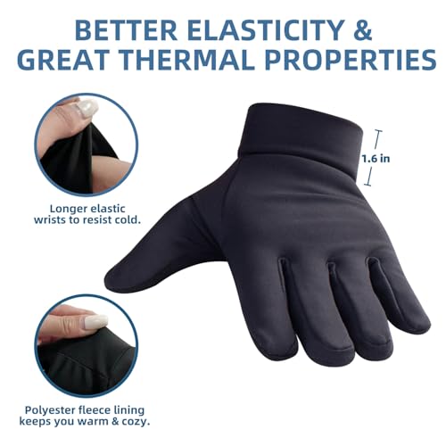 Padded Figure Skating Gloves for Women & Girls - Small/Medium