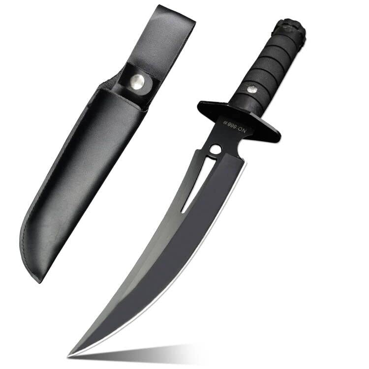 12" Fixed Blade Hunting Knife - Super Sharp Survival Knife B