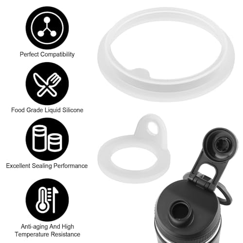 6 Pack Replacement Gaskets for TAKEYA Actives Water Bottles