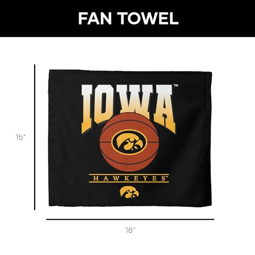 Iowa Hawkeyes Rally Towel - Lightweight Stadium Accessory, 15x18