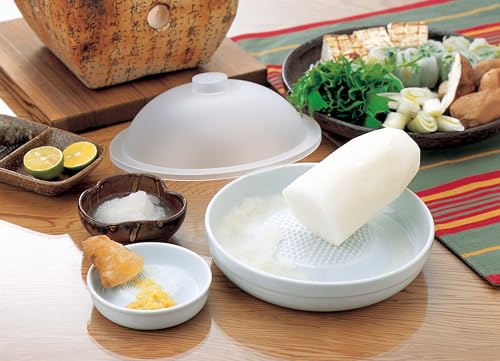 KYOCERA 6-1/2-Inch Advanced Ceramic Grater for Ginger, Garlic & Cheese