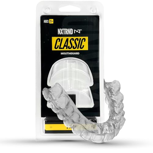 Custom Fit Sports Mouthguard - 2 Pack for Youth & Adult Athletes
