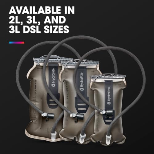 HydraPak Force Hydration Reservoir 2L - Durable Water Bladder with Insulated Tube