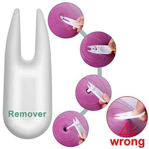 Exercise Ball Plug Replacement Kit - 12 Air Plugs & Remover