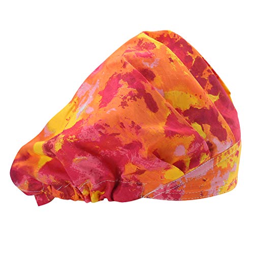 Bouffant Scrub Cap for Women & Men - Unisex - One Size - Color34