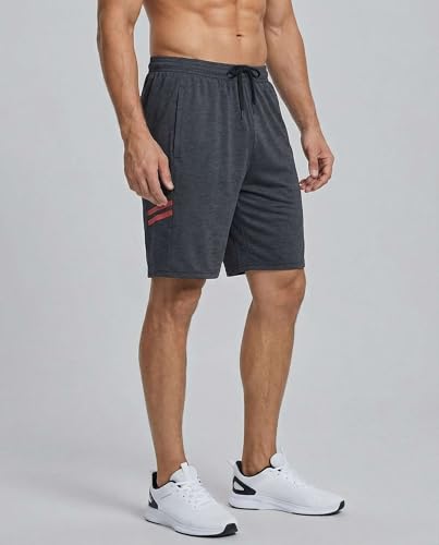 Men's Dry Fit Basketball Shorts - 5 Pack, X-Large