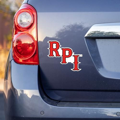 Rico Industries NCAA Custom Unisex-Adult Sports Sticker - Rensselaer Poly Engineers