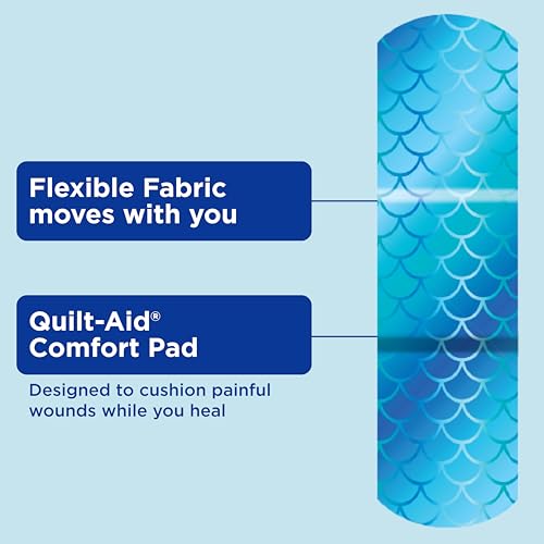 Flexible Fabric Adhesive Bandages - Magic Shimmer, 40 Count