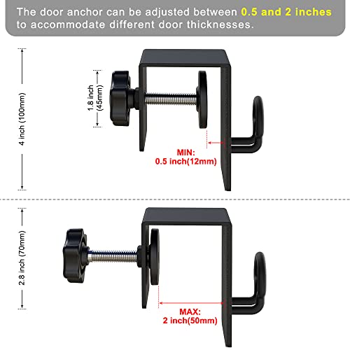 Heavy Duty Door Anchor for Resistance Bands - Home Gym Accessory