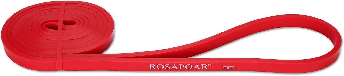 ROSAPOAR Resistance Band - Natural Latex Pull-Up Band for Fitness & Powerlifting | Home & Gym Use