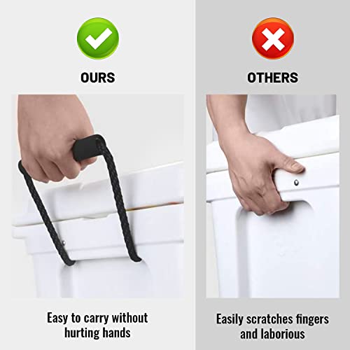 Cooler Replacement Rope Handles - 2 Pack for YETI & RTIC Coolers
