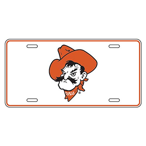 Oklahoma State Metal Tag - White Shadow Pete Design