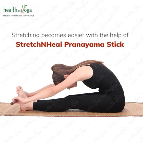 Yoga Stick - Collapsible Wooden Posture Corrector - Regular 26"