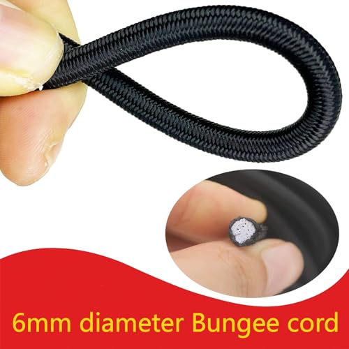 Kayak Bungee Paddle Holders - 2 Pack Paddle Clips with Screws