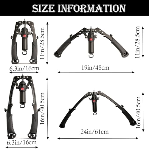 Hydraulic Arm and Chest Trainer with Ab Roller, Adjustable Resistance