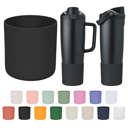 Silicone Higher Boot for Owala 30oz & 40oz Bottles - Very Very Dark