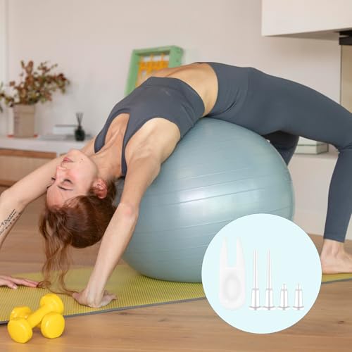 12-Piece Exercise Ball Plug Replacement Kit - Yoga & Fitness Ball Stoppers
