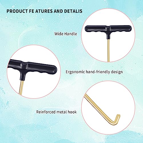 Shoe Lace Tightener Tool - Stainless Steel Lace Puller for Skates