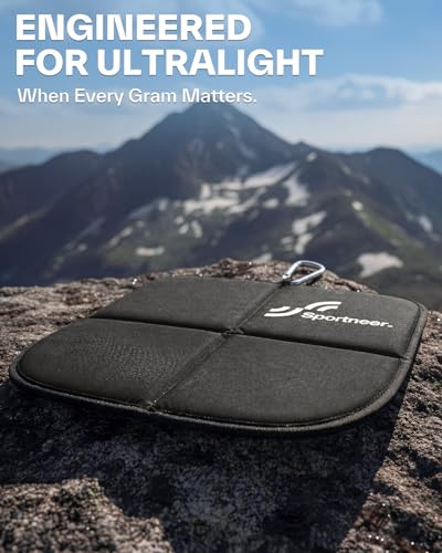 Lightweight Waterproof Folding Seat Pad - Black - 15.75" x 15.75"