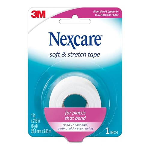 Soft & Stretch Medical Tape - 1 inch x 6 yards