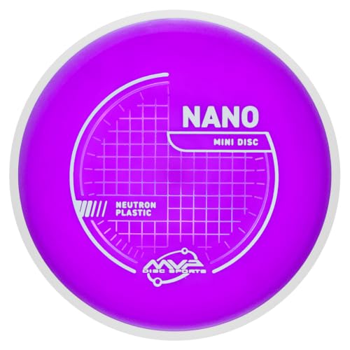 Nano Disc Golf Mini Marker - Neutron Plastic, PDGA Approved