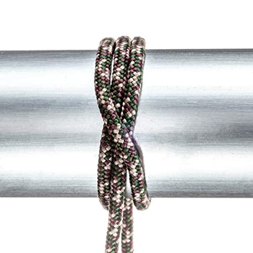 Durable Camo Utility Cord - 1/8" x 50' Diamond Braided