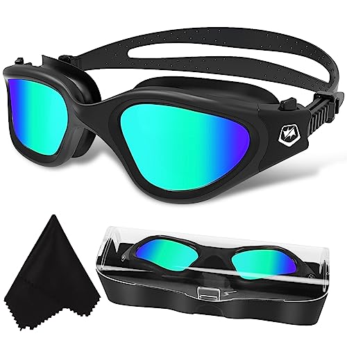 Anti-Fog Swimming Goggles with UV Protection - Clear Vision
