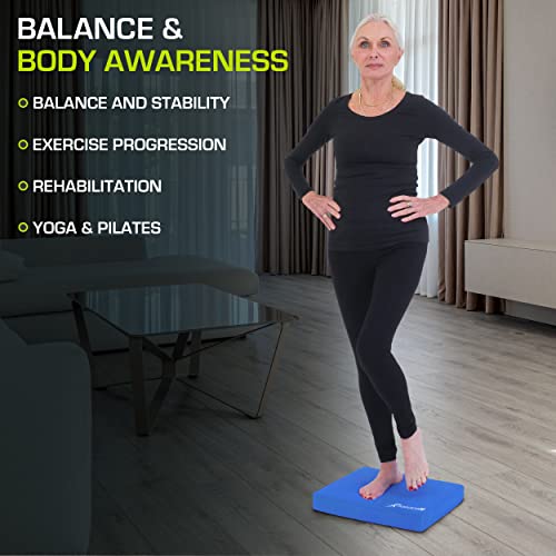 Non-Slip Exercise Balance Pad for Stability Training & Yoga