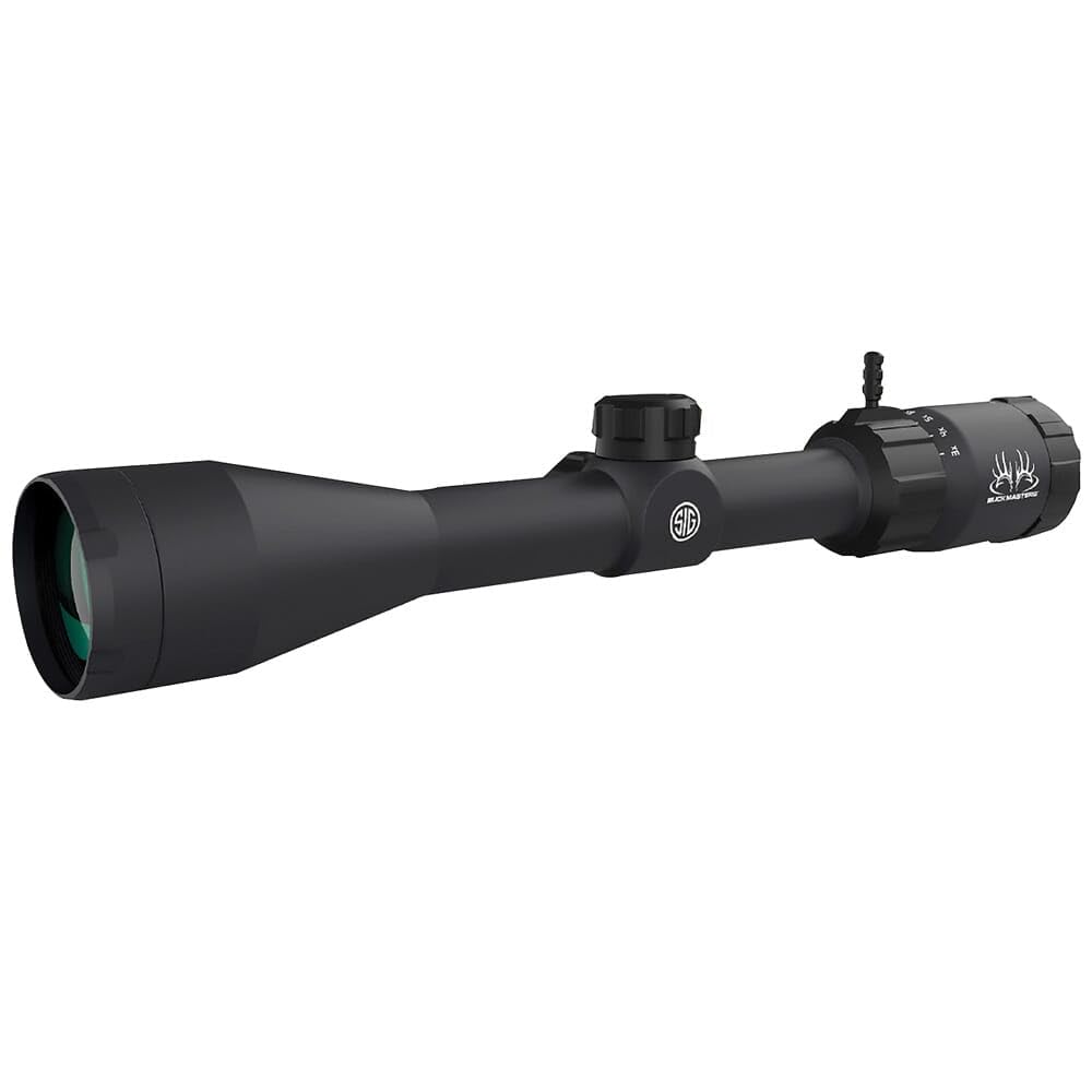Sig Sauer Buckmasters 3-9x40mm Riflescope, Buckmasters BDC Reticle, 1Inch Tube, Black (SOBM33001)