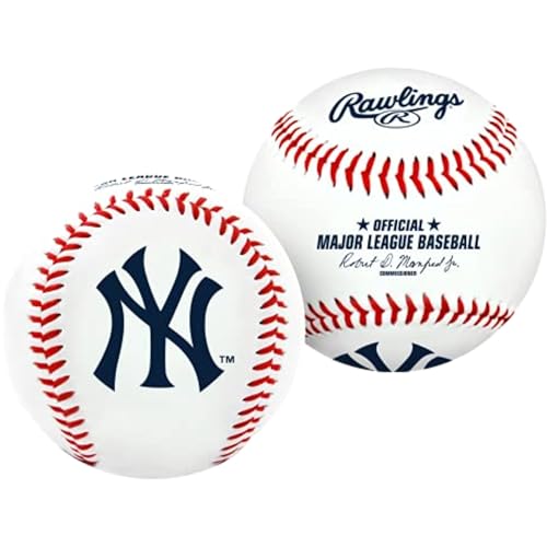Official MLB Baseball with Team Logo - All 30 Teams Available