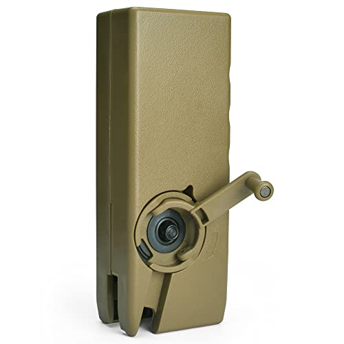 Airsoft Tactical Speed Loader for M4 Magazines - 1000 Rounds (Tan)