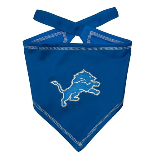 NFL Detroit Lions Dog Bandana - Large/X-Large Tie Scarf