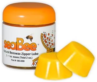 Seabee Zipper LUBE - All-Natural Beeswax Zipper Lubricant for Smooth Operation