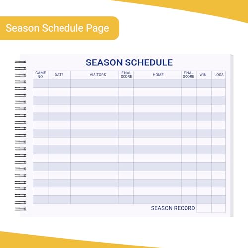 Volleyball Scorebook - 30 Match Stat Tracker, 8.5x11 Inch