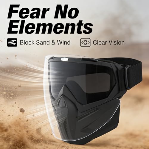 Paintball Mask Goggles - Anti Fog Full Face Tactical - Black 2#
