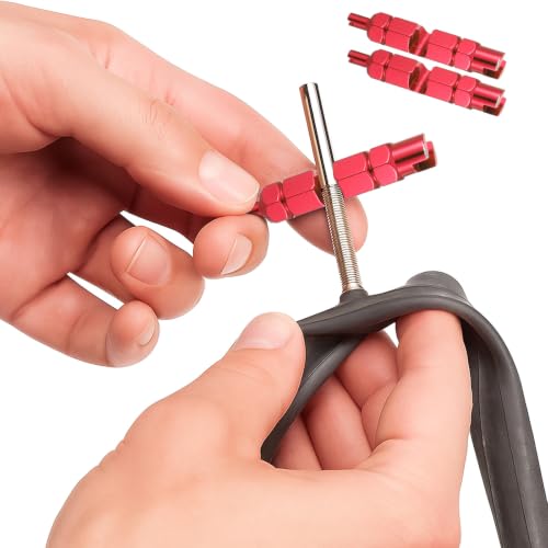 Valve Core Repair Tool Set - 2 Pcs, Red Valve Core Remover