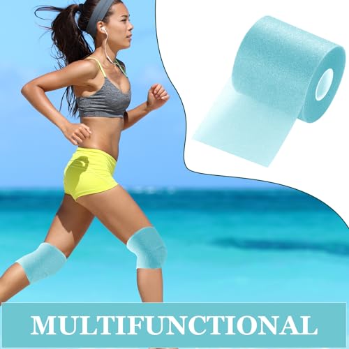 Prewrap Athletic Tape Foam Underwrap - 30 Yards, Turquoise
