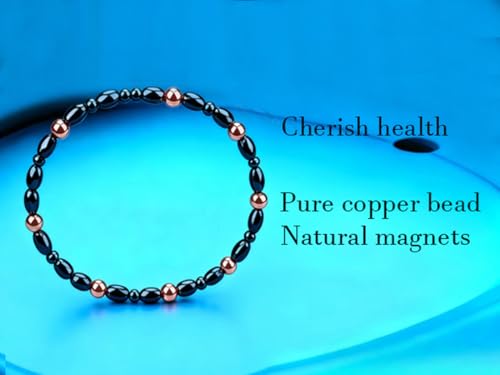 Copper Magnetic Anklet for Women - Red - 1 Pack Gift