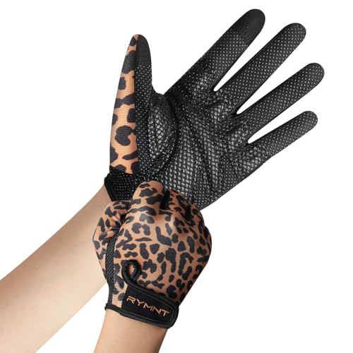 Full Finger Workout Gloves - Grip Gloves for Gym & Fitness - 0 Leopard / Medium
