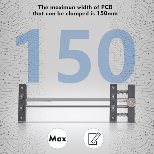 Helping Hands Soldering,HANDSKIT Soldering Helping Hands Stand Holder Adjustable PCB Holder with 4 Flexible Gooseneck Arms Clamp Circuit Board Holder Third Hand Soldering Station Tool with Clips