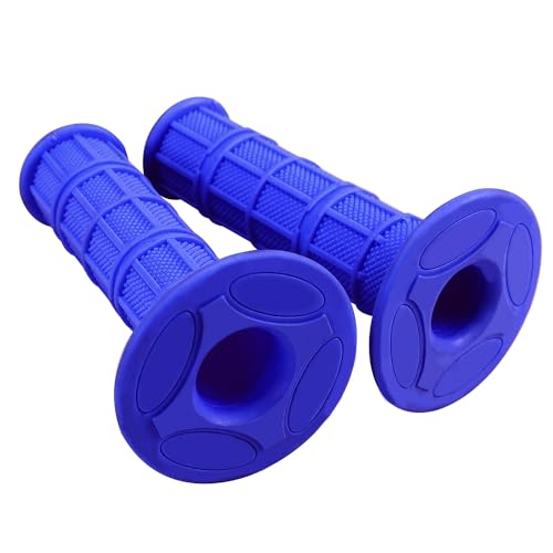 7/8" Handlebar Grips for Dirt Bikes & ATVs - Blue