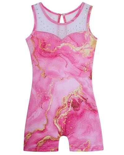 Girls' Gymnastics Leotards with Shorts - Sparkle Designs