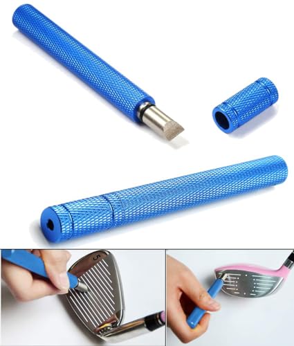 Golf Club Groove Sharpener for U & V-Grooves - 1 Piece