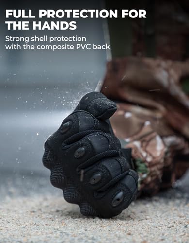 Tactical Touchscreen Gloves for Men - Motorcycle & Sports Use