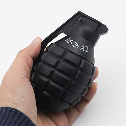 Spring Powered Toy Grenade for Tactical Battle Games - M26 Black & Green