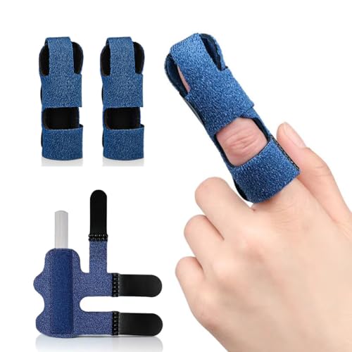 Trigger Finger Splint Brace for Arthritis Relief - Blue