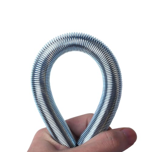 5 Pcs Spring Tube Benders Set, Tube Bender Kit 1/4'', 3/8'', 1/2'', 5/8'', 5/16'' for Copper Aluminum Thin Wall Steel Tubing, 8.27" / 210mm Length