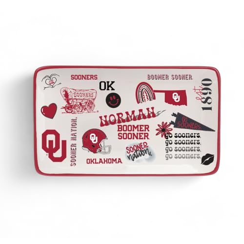 University of Oklahoma Team Spirit Trinket Tray - Officially Licensed
